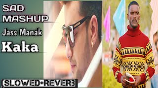 Sad love song ❤️‍🩹 Jass Manak amp Kaka Punjabi Mashup Mixed Slowed Reverb jassmanak kaka song [upl. by Nnylidnarb]