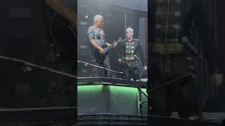 Rammstein konzert Till und Oliver spielen stadiumtour2024 rammsteintour tilllindemann oliver [upl. by Nessy]