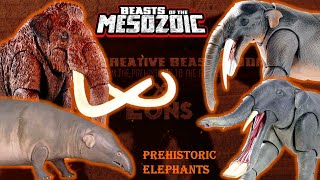 Beasts of the Mesozoic prehistoric elephant figures woolly mammoth platybelodon moeritherium [upl. by Refitsirhc]