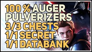 Zeffo Auger Pulverizers 100 Explored Chests Secrets and Echo Star Wars [upl. by Oirazan]