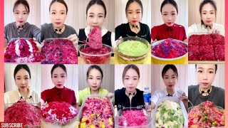 ASMR QIAN RED ICE EATING 23 [upl. by O'Hara919]