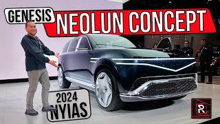 The Genesis Neolun Concept Is A Flagship SUV That Previews An Upcoming GV90 [upl. by Alyssa]