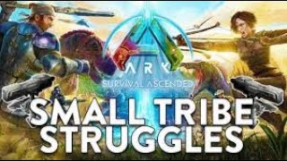 Ark Ascended NEW dino smalltribes pvp [upl. by Selec563]