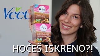 HOĆEŠ ISKRENO  VEET šećerna pasta i depilacija kod kuće [upl. by Arick]