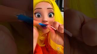 Small sausages from straw 🌭 sausage straw fun shortvideo funnyshorts [upl. by Maia]