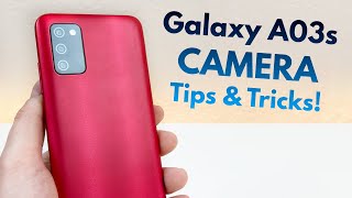 Samsung Galaxy A03s  Camera Tips and Tricks [upl. by Yendirb]