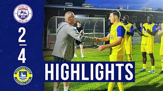 Highlights  Dunstable Town 24 Hertford Town  Aaron Bateman Memorial Trophy [upl. by Jarlath]