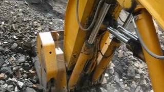 Komatsu PC40001 Loading Boulders [upl. by Nylanej]