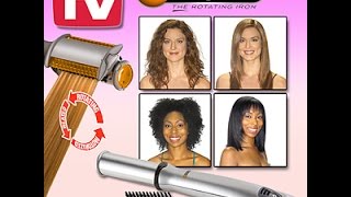 InStyler Rotating Iron  As Seen On TV [upl. by Cichocki]