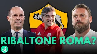 JuricDe RossiAllegri che succede alla Roma Aggiornamento mercato [upl. by Lilllie]