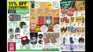 Menards 11 OFF Everything Sales Ad Flyer 0525202306042023Week 15 [upl. by Riti186]