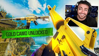 I UNLOCKED the NEW GOLD CAMO in BLACK OPS 6 BO6 Mastery Camo [upl. by Ahtebbat]