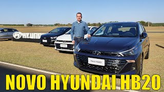 Novo Hyundai HB20 2023  Diferenças entre todas as versões [upl. by Akihsat]