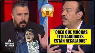 Huerta SIN PELOS EN LA LENGUA No se puede regalar la titularidad en la selección  Futbol Picante [upl. by Raynard]