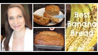 Best Banana Bread EVER Uses 4 Naners [upl. by Vasileior]