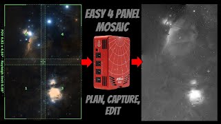 Easy Astro Mosaic  Planing editing and capturing a mosaic of the Orion and Horsehead Nebula [upl. by Aihsatal761]