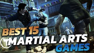 The Best 15 Martial Arts Games [upl. by Aihseyt]