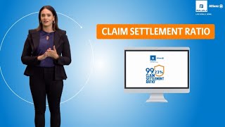 Claim Settlement Ratio  Life Insurance Made Easy  Bajaj Allianz Life [upl. by Lleznol961]