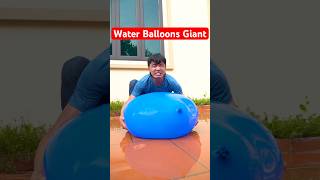 Bóng Bay Nước Khổng Lồ  Water Balloons Giant Heavy Lifting [upl. by Ecila725]