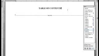 UCF ETD Tutorial Table of Contents [upl. by Tandi]