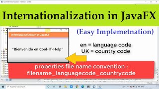 How to use Internationalization in JavaFX  JavaFX Tutorial [upl. by Seabrooke847]