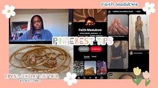 using Pinterest basic tips  Lovisa jewelry MINI HAUL [upl. by Aiuqram256]