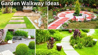 Garden Pathway Ideasgarden pathwalkway ideas 25 garden path ideas pathwaygarden ashgardenideas [upl. by Hniv972]