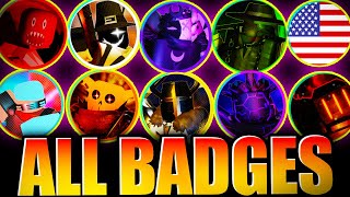 How to get ALL BADGES in Original TDS RP Roblox [upl. by Ilam354]