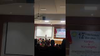 Mirlongki Rongphar Live at Freshers2024 Guwahati university unitGGKSA [upl. by Norse]