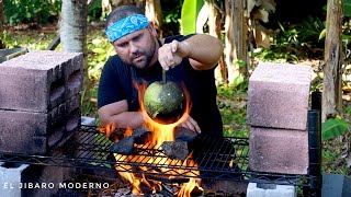 HACIENDO POR PRIMERA VEZ LA FAMOSA RECETA DE JAMAICA DE PANA quotMAPENquot CARBONIZADA EN EL FOGON [upl. by Dnama776]