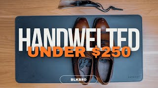 The BEST Handwelted Shoes Under 250  BLKBRD Unboxing [upl. by Suollecram]