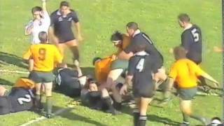 Wallabies v All Blacks 1992  Ballymore Brisbane Highlights  Part 1 [upl. by Rhetta]