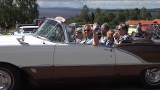 Big Lake Run  Finbilar 2024 Classic Cars [upl. by Drais100]