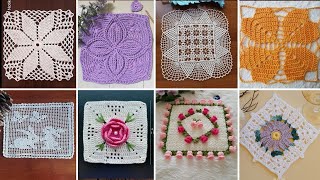 Square tablecloth modelscrochet coffee table cover lace samplesshowcasecrochet patterns [upl. by Aiem]