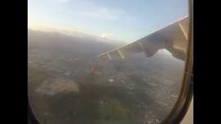 Caribbean Airlines ATR 72600 takeoff from Trinidad amp landing in Tobago GOPRO 3 [upl. by Lener]