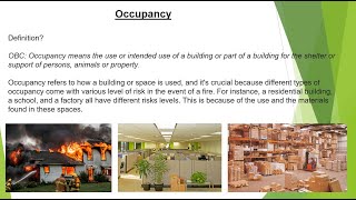 Module 3  Major Occupancy amp Fire Separation [upl. by Nosnevets]