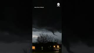 Wisconsin has first February tornado in state history [upl. by Amitaf]