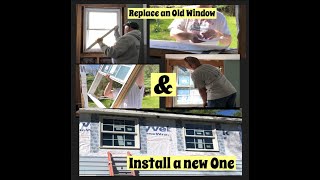 Install a new Double hung Andersen window [upl. by Cheyne]