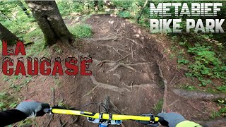 La Caucase piste rouge Métabief Bike Park 2020 [upl. by Karwan]