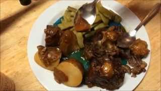 Oxtails cooked in the pressure cooker [upl. by Enialb735]