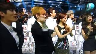 MAMA 2012 SHINees key gangnam style [upl. by Eittah]