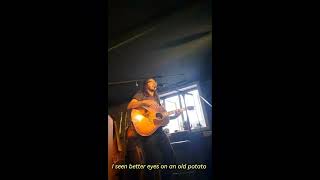 Genocide Joe wlyrics live  Antikvariatet Trondheim NO  The Atkins Tent Revival [upl. by Terrag]