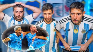 Argentina 0 Uruguay 2  Reacciones de Amigos  Eliminatorias Mundial 2026 [upl. by Eneleuqcaj]