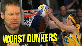 NBAs Worst Dunk Contest Dunkers of ALLTIME [upl. by Yrag]