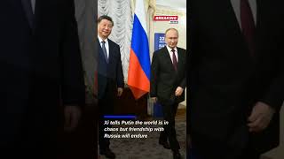 Xi Jinping and Vladimir Putin Unite Against Global Chaos A Strengthened SinoRussian Partnership [upl. by Wyne]