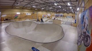 Linköping Skatehall Hangaren Skatepark [upl. by Frendel]