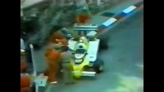 Eddie Cheever vs Didier Pironi Collision F1 Monaco GP 1981 by magistar [upl. by Odlanra]