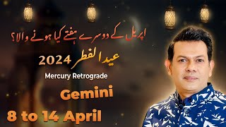 Gemini Weekly HOROSCOPE 8 April to 14 April 2024 [upl. by Aneeled]