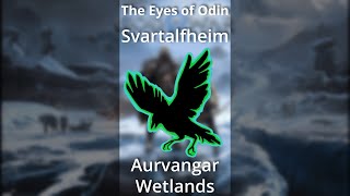 God of War Ragnarok  The Eyes of Odin  148 Aurvangar Wetlands Svartalfheim [upl. by Ahsenad]