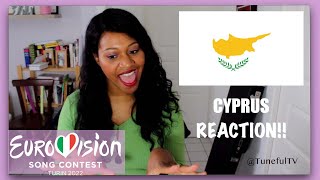 CYPRUS Eurovision 2022 Reaction Tuneful TV [upl. by Eiramrefinnej]